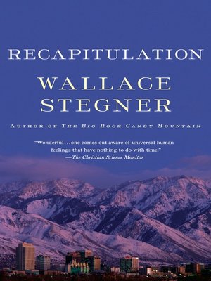 cover image of Recapitulation